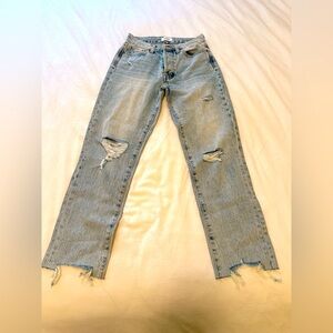 Pistola high waist cropped jeans